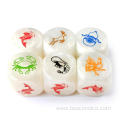 Printing Novelty Dice 6 Sides, Halloween Horrible Dice